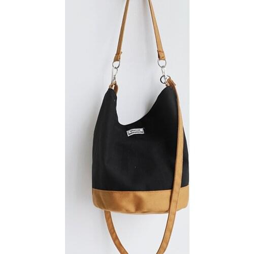 MOLAVE Handbags New Fashion Canvas Shopping bag Female Messenger Shoulder Bag Literary Wind Cloth Bucket Bag handbags luxury Jun