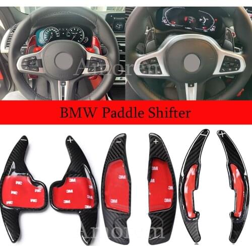 T-Carbon Paddle Shifter Extension For BMW G10 G11 G20 G21 G30 G31 G32 G01 G02 F30 F31 F32 F10 F20 F22 F15 F16 X1 X3 X4 X5 X6