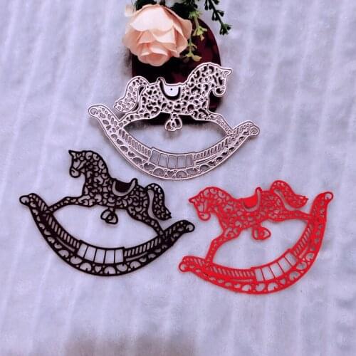 Trojan horse Metal Cutting Dies for DIY Scrapbooking Album Paper Cards Decorative Crafts Embossing Die Cuts