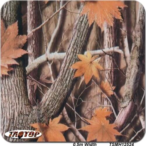 0.5m*20m TSN12524 Red Maple Leaves Hydro Dipping Film Liquid Image Water Transfer Printing Film