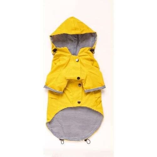 Top Quality Outdoor Waterproof Clothes for pets Dog Raincoat Clothes for Puppy Frenchbulldog Big dog Clothes Dog Fashion Jacket