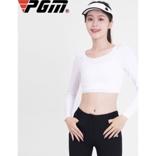 PGM Golf Womens Sunscreen Bottomwear Ladys Ice Silk Underwear Half Body Long Sleeve Summer Clothing YF314 Wholesale