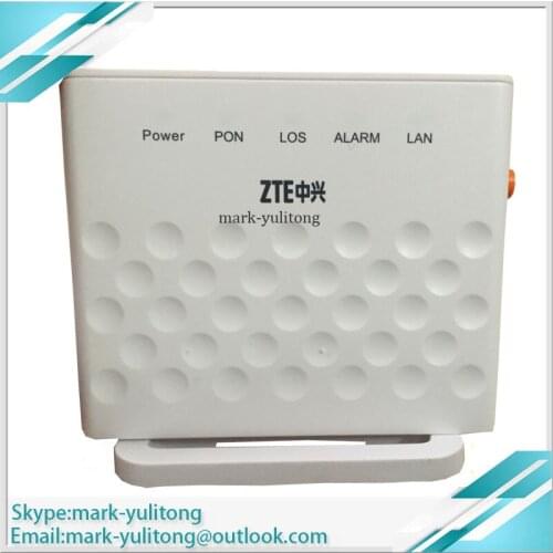 10 pcs ZTE FTTH ONT ZXA10 F601 Terminal FTTO GPON onu with One GE Ethernet Port
