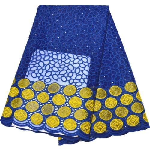 African fabric 5 yards net lace fabric with stones latest 2020 french african lace fabric 2019 high quality lace wholesale