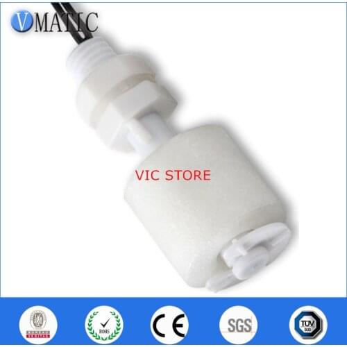 Free Shipping 10 Pcs Proximity Cost Leveling White Vertical Float Switch Pp Controller Sensor VC1043-P