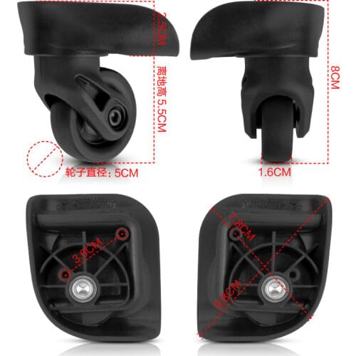 US travel 85A trolley case wheel accessories universal wheel travel suitcase luggage rep[air replacement part wheel 85A