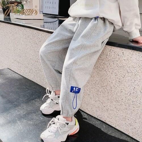 Childen Sweatpants for Boy Sports Trousers Baby Cotton Casual Pants Kids teenage Boy Outwear Pant Clothing 8 10 12 14 years