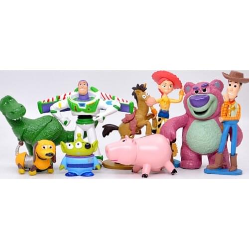 Disney Toy Story 4 toys Pixar Woody Buzz Lightyear Forky Jessie Alien toy story decoration Model Toys For Children Gift
