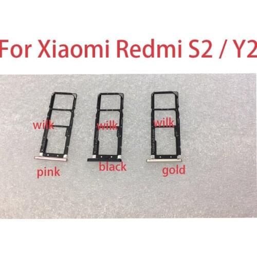 New Sim Card Tray For Xiaomi Redmi S2 Y2 SIM Card Tray Slot Holder Replacement Part