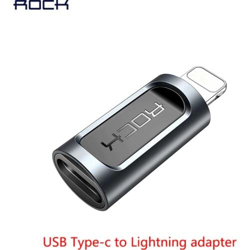 Original For usb c to lightning adapter charging cable converter for apple iPhone xs max xr x 7 6s plus 5 ipad pro charger micro