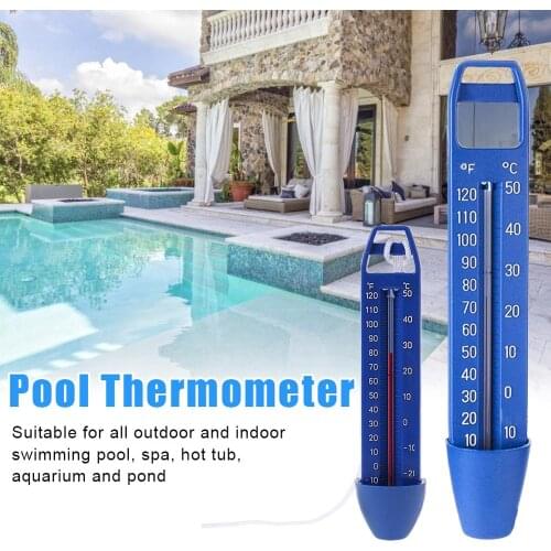 Swimming Pool Floating Thermometer Practical Multi-functional Hot Tub Durable Portable ABS Water Temperature Meter Dropshipping