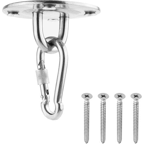 Heavy Duty Boxing Punch Bag Iron Hook Wall Mount Punching MMA Training Hanger