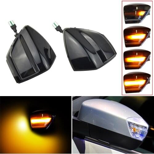 LED Dynamic Turn Signal Rearview Mirror Indicator Light Lamp For Ford S-Max 2007-2014 Kuga C394 2008-2012 C-Max 2011-2019