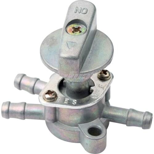 1Pc Motorcycle Gas Fuel Tap Petrol Valve Fuel Tank Switch Inline Petrol Fuel Tap On-Off Switch For ATV Dirt Bike Scooter Moped