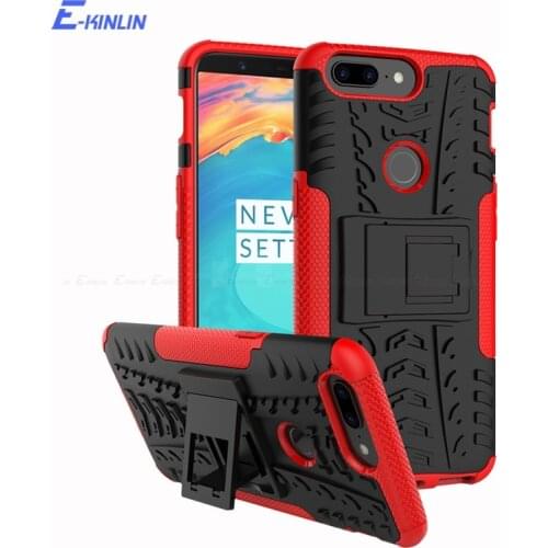 Heavy Tough Hybrid Case For OnePlus One Plus 8 8T 7T 7 Pro 5G 6T 6 5T Holder Stand Rugged Silicone Armor Back Cover