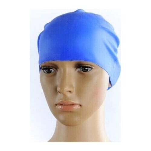 HIgh quality silicone Swimming Cap High elastic Water droplet cap Diving supplies