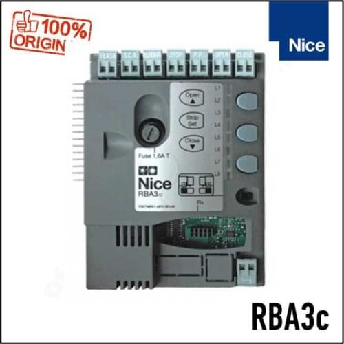 Nice RBA3/C Replacement Control Unit (Robus 500 HS Compatible)