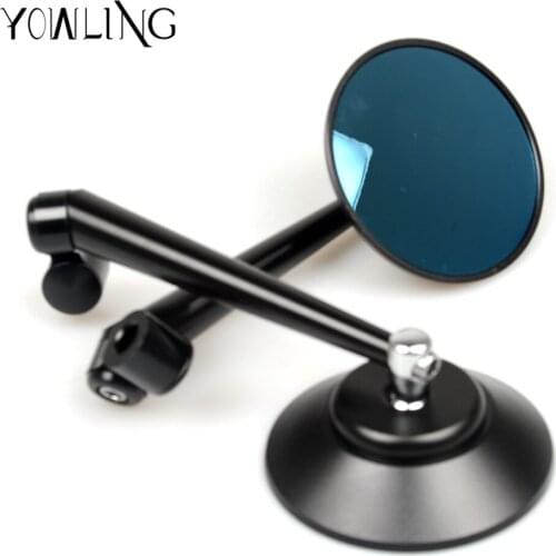 2pcs/Pair free shipping Motorcycle Rear View Mirror Motorbike Rearview Mirrors Motocross Back Side Mirror ATV Moto Dirt Pit Bike