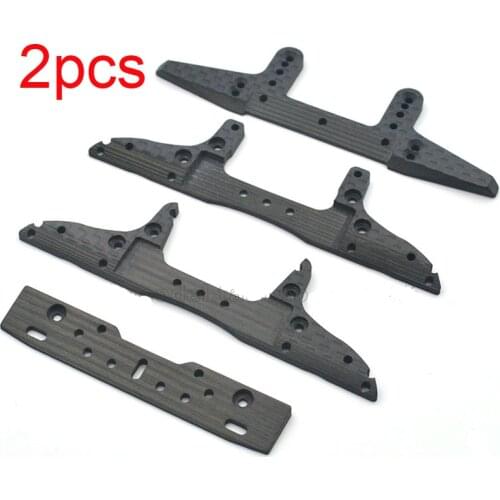 2PCS Large Area Carbon Fiber Brake 3mm for Tamiya 4WD Car Accessories DIY 95257 95258 95089