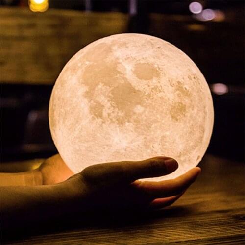3D Moon Lights Led Night Light Led Birthday Creative Light & Lighting Childrens Toy Gifts Lamps Moon Lamp Night Lamp