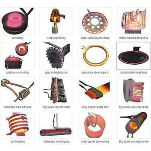 40KW 30-100KHz High Frequency Induction Heater Furnace ZN-40AB