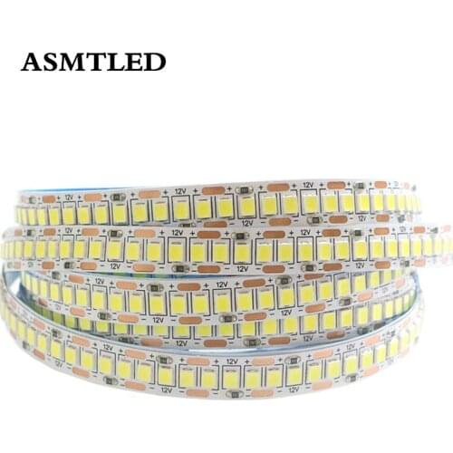 5M LED Strip 2835 SMD DC 12V 24V 300/600/900/1200 Leds waterproof IP65 Flexible Ribbon String LED Tape lights Warm White RGB