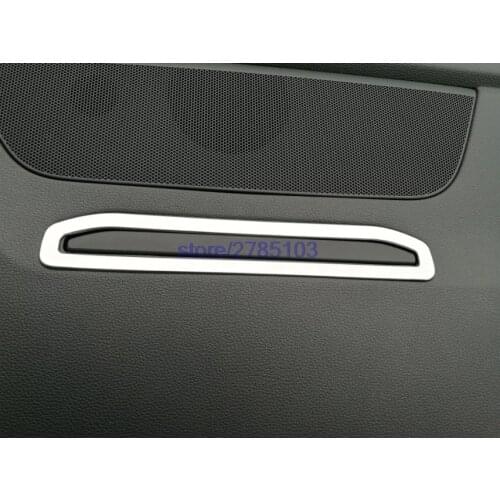 For Audi Q7 2016 2017 Car GPS Front Console Panel Navi Navigation Position Frame Cover Trim Car Stying Accessories