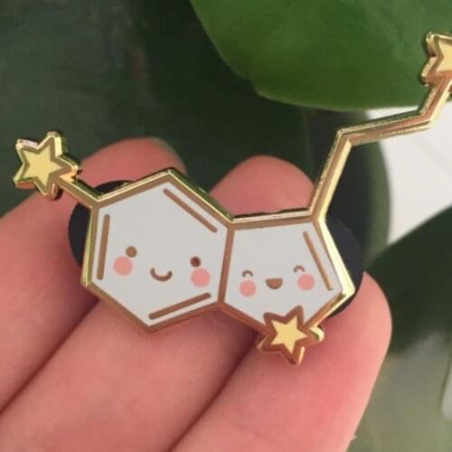FXM Gold Brooches For Clothes