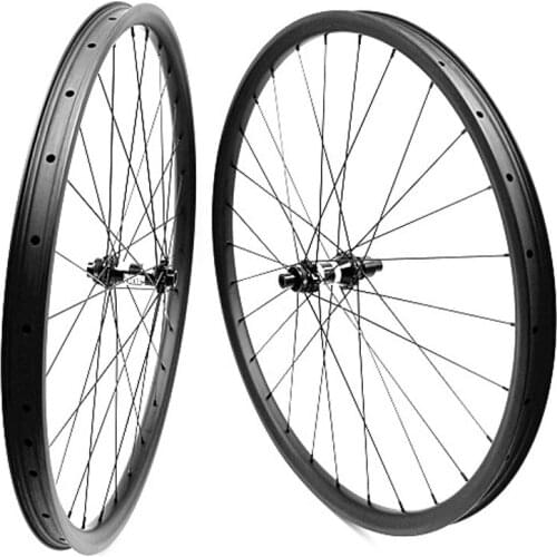 DT350S Central lock carbon wheelset wheel bicycle 29er mtb 34x30mm Straight pull 1420 spoke 1562g bike wheel mtb disc wheels