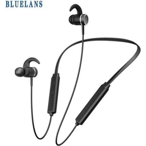 Hi-Fi Wireless Bluetooth Neckband In-Ear Magnetic Earphone Headset for Sports