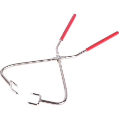 Metal Pottery Tools Dipping Tongs For Colour Glaze Finishing Polymer Clay Ceramics Craft Sculpting, Moulding & Glazing Supplies