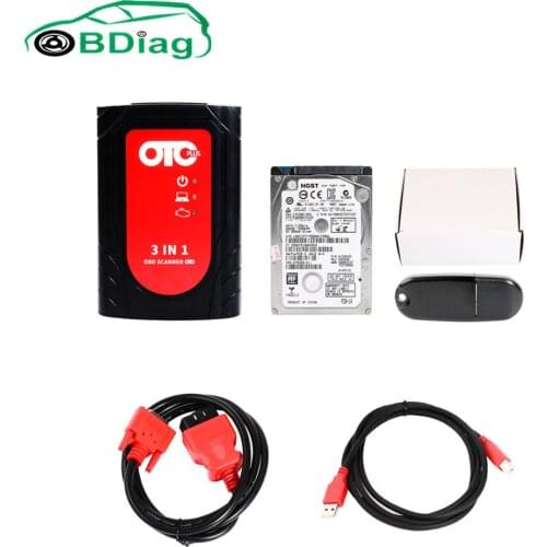 NEW OTC Plus 3 in 1 Diagnostic Tool Techstream V16.00.017 OTC scanner For Nissan / Toyota /Vo Offline Programming GTS With HDD