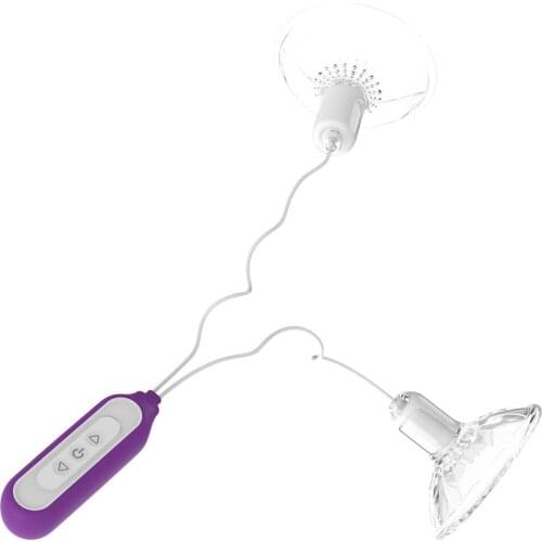 Nipple Sucker Vacuum Pump Clip Vibrator Breast Massage Stimulator Viginal Ball Vibrating Egg Sex Toy for Women Intimate Goods