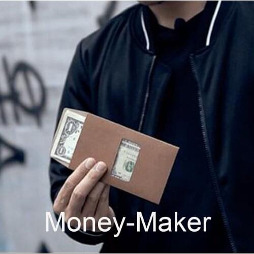 Money-Maker (Gimmick and Online Instructions)by Smagic Magic Tricks Stage Street Magia Bill Vanish Appear Illusion Gimmick Props