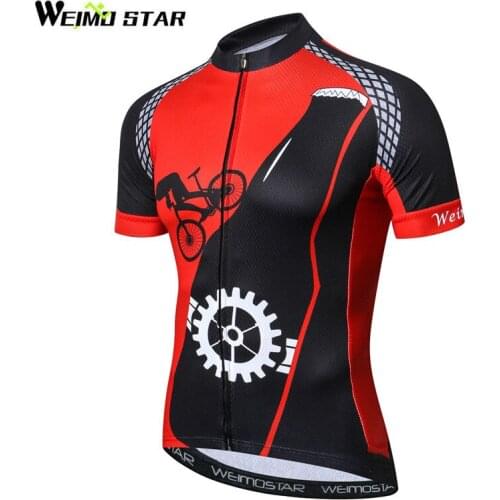 Weimostar Beer Cycling Jersey Shirt 2019 Pro Team Cycling Clothing Quick Dry Bicycle Clothes Polyester MTB Bike Jersey Ciclismo