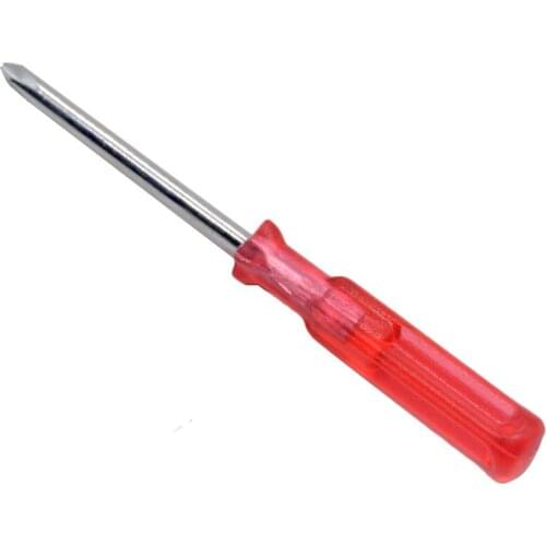 1PC 2.5mm Red Mini Cross Screwdriver Red Transparent Manual Hardware Repair Tools for Mobile Phone Toy