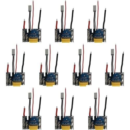 10 PCS dawupine BL1430 Li-Ion battery PCB Charging Protection Circuit board For Makita 14.4V 3Ah 6Ah BL1415 BL1445 BL1460 BL1450