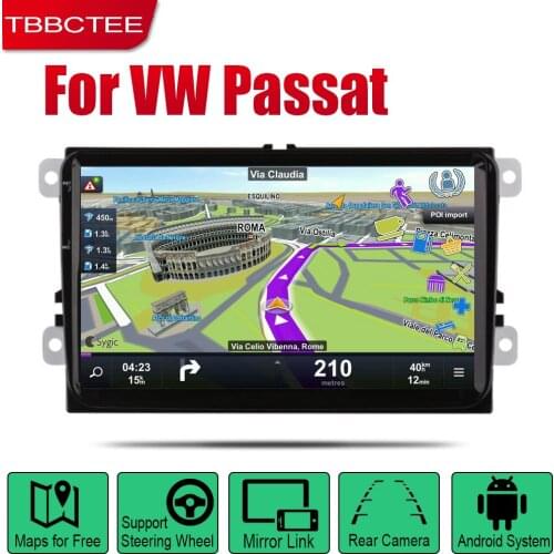 TBBCTEE Android 2 Din Auto Radio For Volkswagen VW Passat Variant 2005~2010 Car Multimedia Player GPS Navigation System Radio