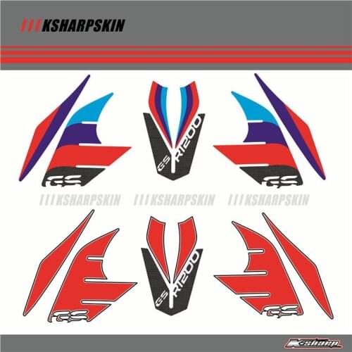 Fender Beak Fuel Tank 3D Silicone Sticker Cover Decal TANK PAD for BMW R1200GS ADV