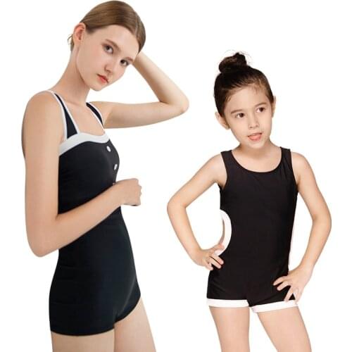 Julysand Parent-child Swimwear Girls High Quality Black Elegant Skin Care BathingSuit Mom Daughter Family Swimsuit