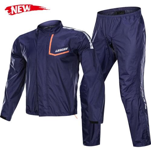 LYSCHY Motorcycle Raincoat Motorbike Suit Racing Suit Impermeable Women/Men Hooded Moto Poncho Rainwear Hiking Fishing Rain Gear