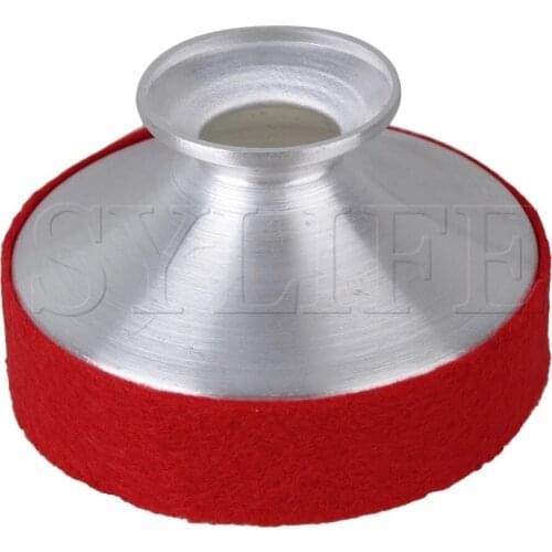 Musical Light-weitht Aluminum Mute Alto Saxophone Red Musical Accessory