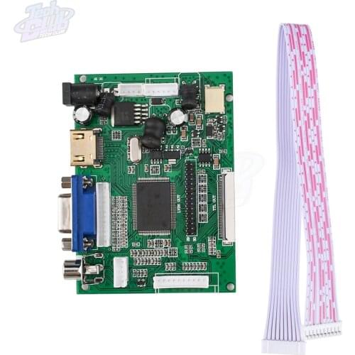 Controller Board LCD HDMI DVI VGA Driver Module DIY Kit for 7inch AT070TN92 AT080TN52 800x480 LCD Display Screen Panel Board