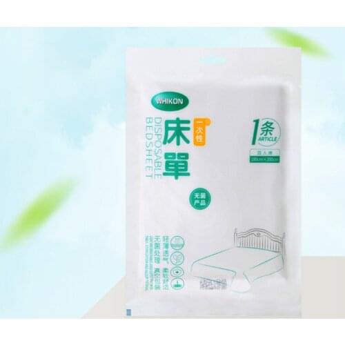 Portable Disposable Bed Sheet Travel Bed Sheet Anti-Dirty Waterproof Oil-Proof Bed Sheets Portable Travel Non-Woven Bedsheet