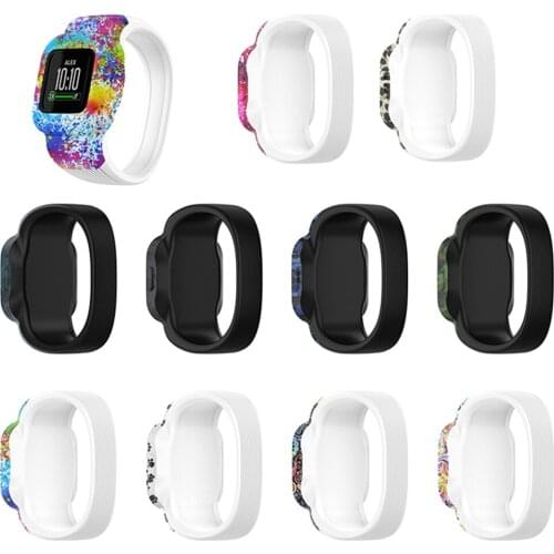 Printed Watch Strap Band Wristwatch Bracelet Belt No Clasp for Garmin vivofit jr. 3 Watch