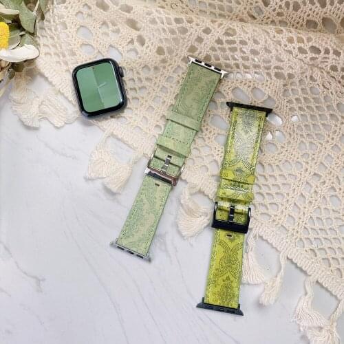 42mm 44mm Bracelet Loop for Apple Watch Band SE6 5 4 Genuine Leather Correa for Iwatch Strap Series 3 2 1 38 40mm Wristband