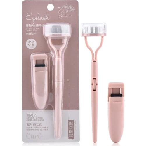 Eyelash Curler Eyelash Comb Eyelash Separator Foldable Mascara Applicator Eyelash Makeup Tools