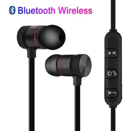 Sports Running Bluetooth-compatible Headset Earphone Waterproof Wireless In Ear Earphones For Xiaomi Redmi note 6 Huawei Iphone