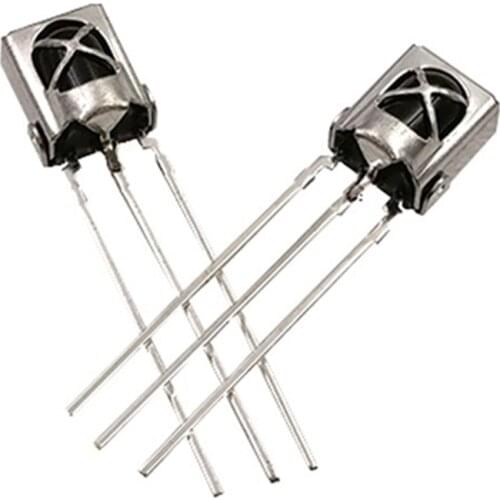 50pcs VS1838 Universal IR Infrared Sensor HX1838 Eneral integration Infrared Receiving Head Sensors VS1838B/1835/J1838 IR Sensor