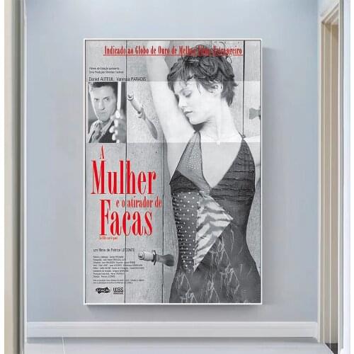 V0481 The Girl on the Bridge Vintage Classic Movie Wall Silk Cloth HD Poster Art Home Decoration Gift